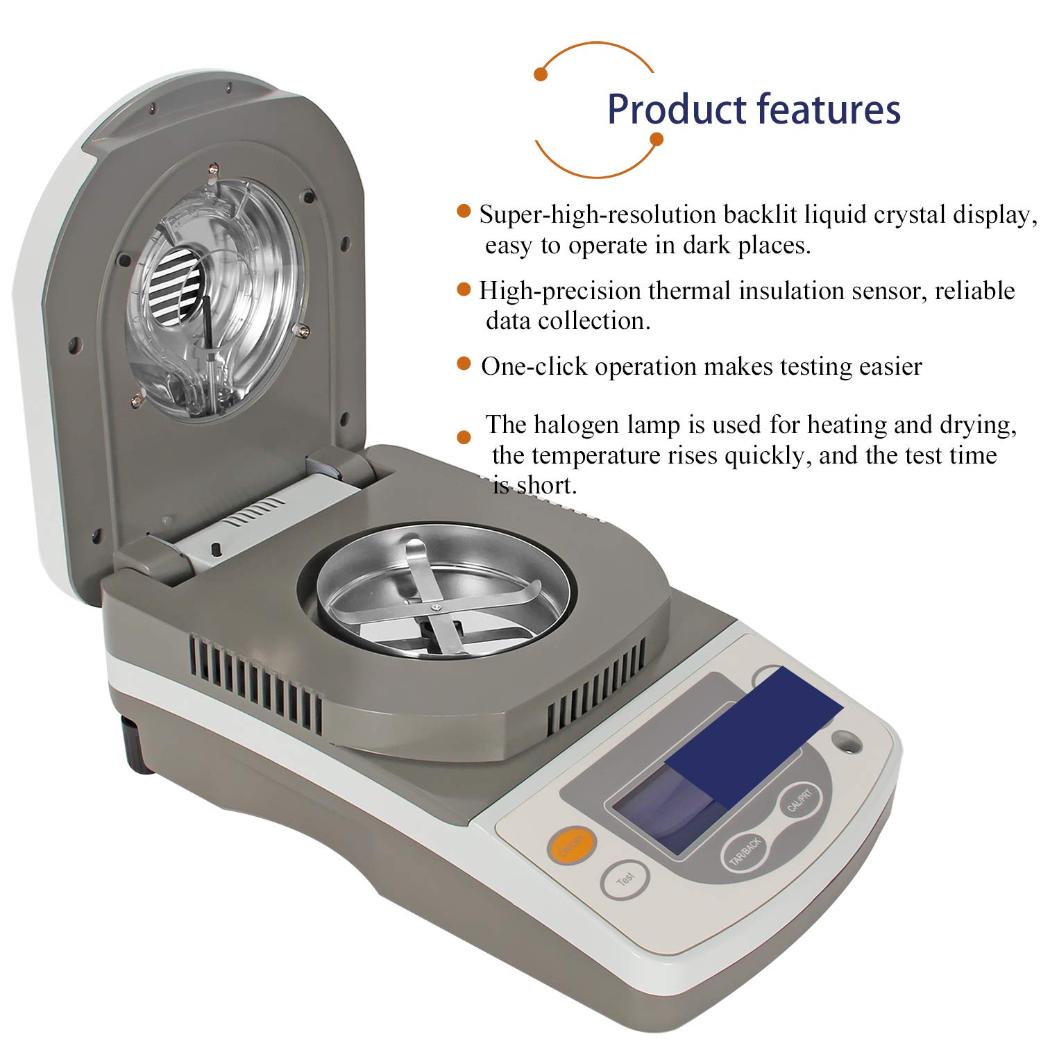 🛒 Crаzу Dеаlѕ NEWTRY Halogen Heating Moisture Analyzer Meter/Tester 10g / readability: 10mg(110V)