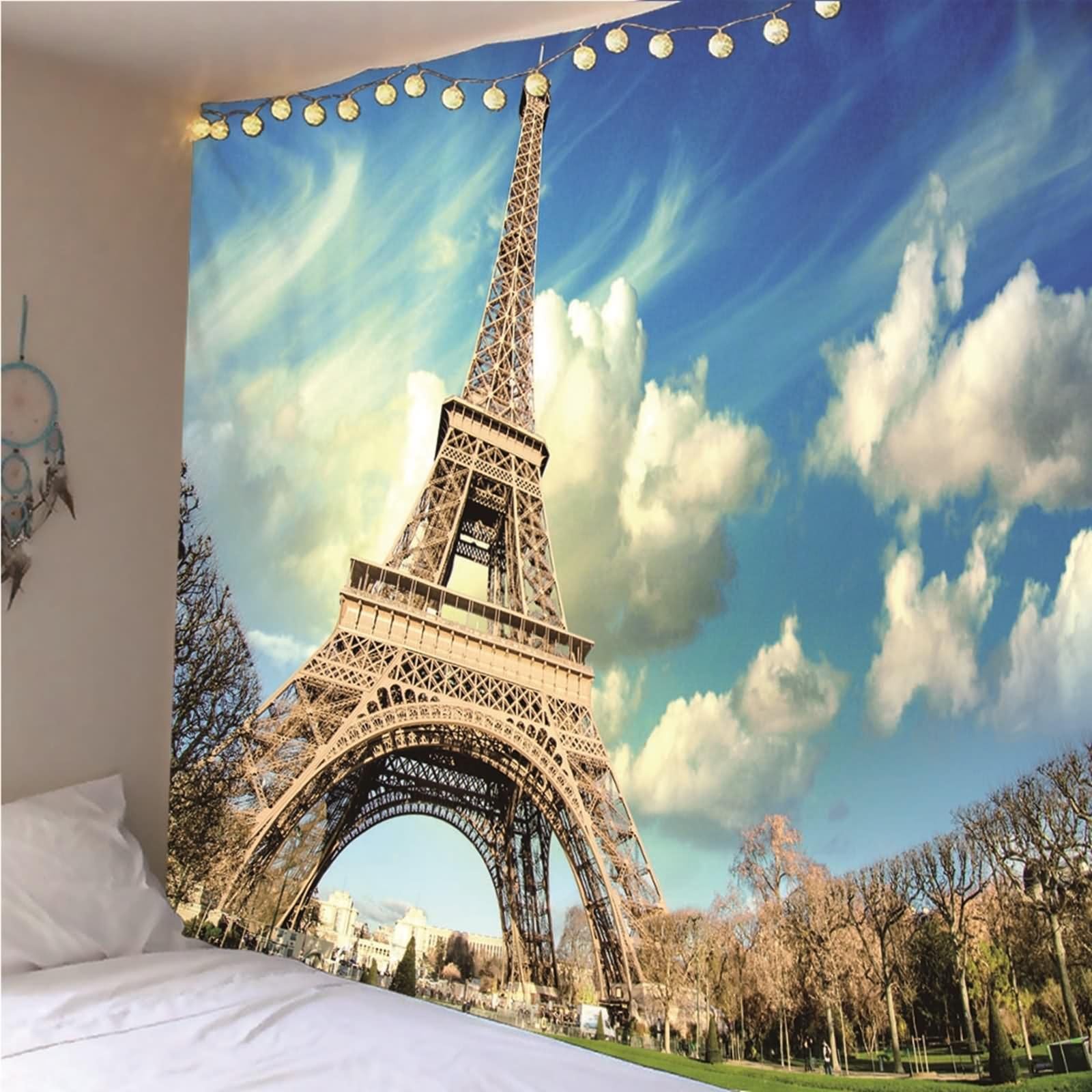 Arazzo Italia Con Casa Di Pietra Marrone 150x130cm – Perfetto Per Parete, Soggiorno O Camera Da Letto
