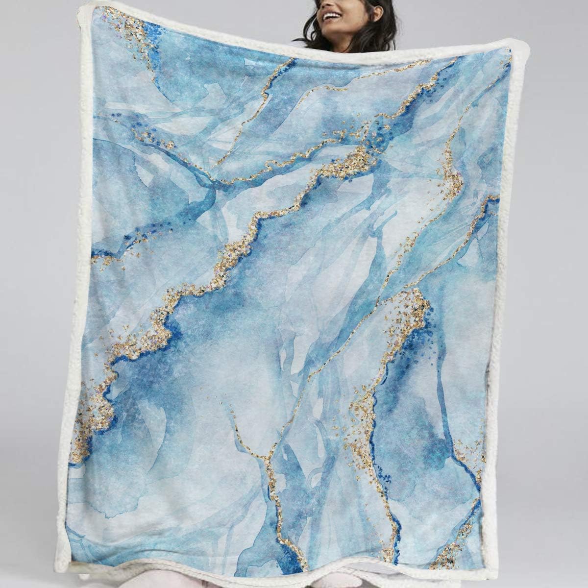 Amazoncom Blessliving Marble Throw Blanket Blue And Gold Marble Plush Fleece Bedding Couch Throw Blanket Modern Marbled Pattern Sherpa Bed Blanket Throw Amazoncom Blessliving Marble Throw Blanket Blue And Gold Marble Plush Fleece Bedding Couch Throw Blanket Modern Marbled Pattern Sherpa Bed Blanket Throw