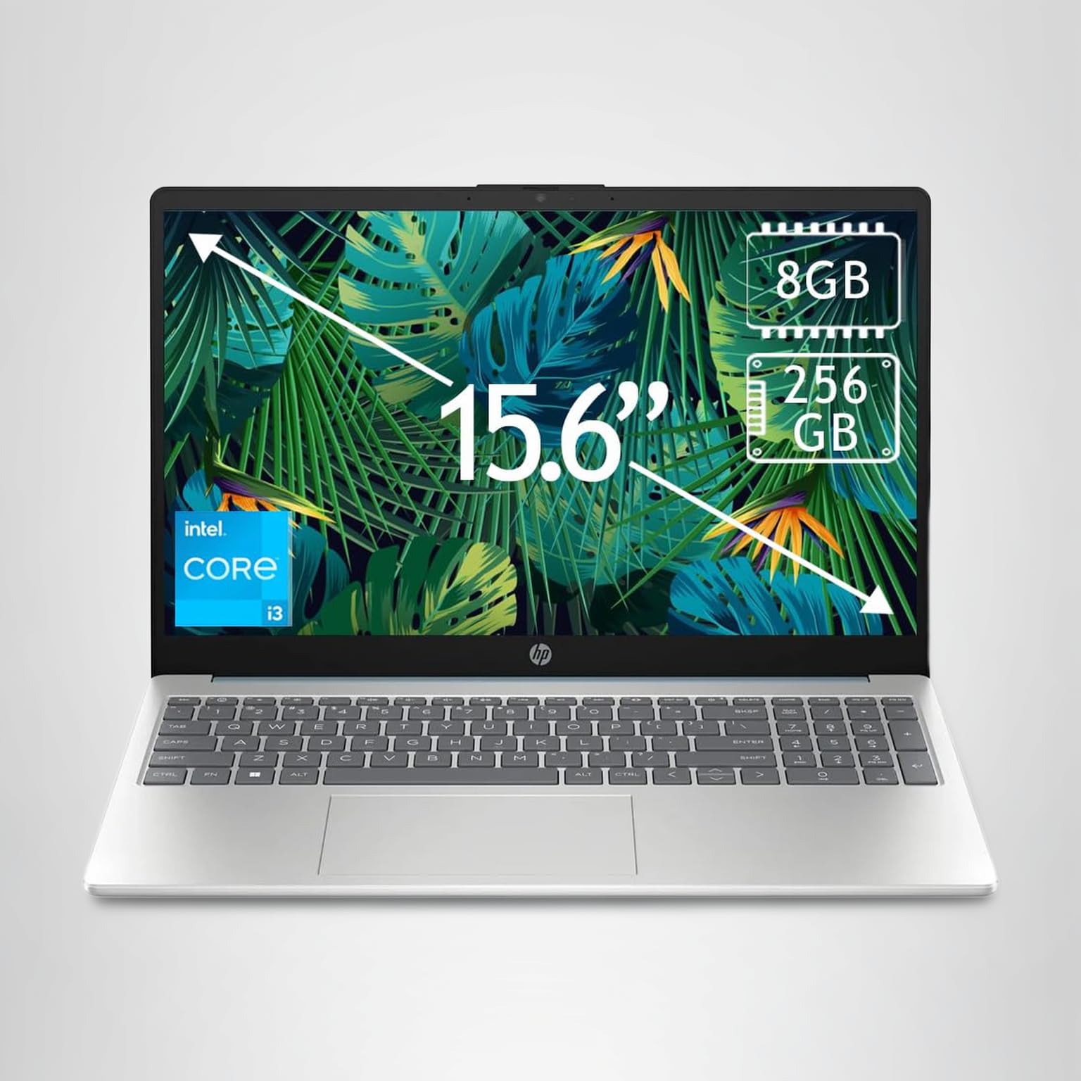 Amazon.com: HP 15.6 inch Touch Business Laptop, Intel Core i3-N305