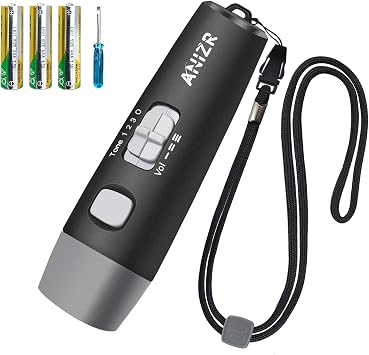 ANIZR Electronic Whistles with Lanyard,Adjustable 3 Tone & 3 High Volume Hand Emergency Whistle Basketball Referee Whistle for Coach,Teacher,Police,Outdoor Camping Boating Hikingwith Battery
