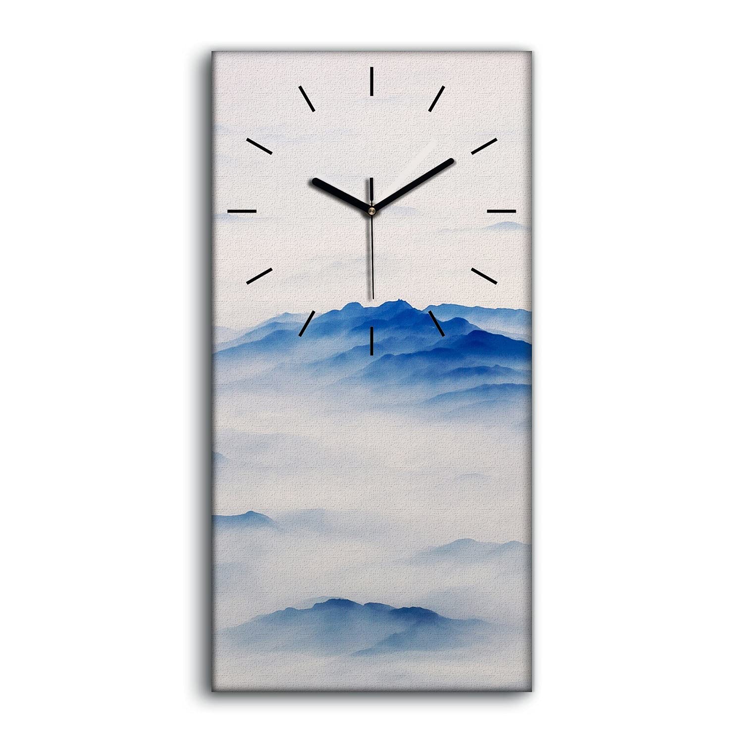 Horloge sur toile silencieuse sans tic-tac decoration de chambre
