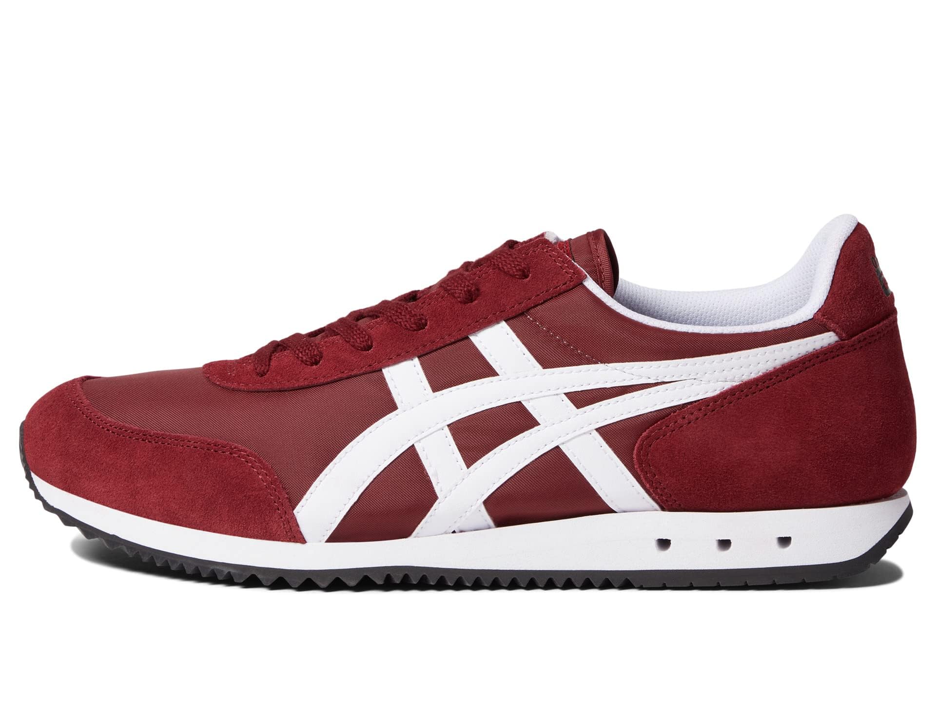 さっと158さん専用 Onitsuka Tiger Unisex New York Shoes, Beet Juice/White, 10.5