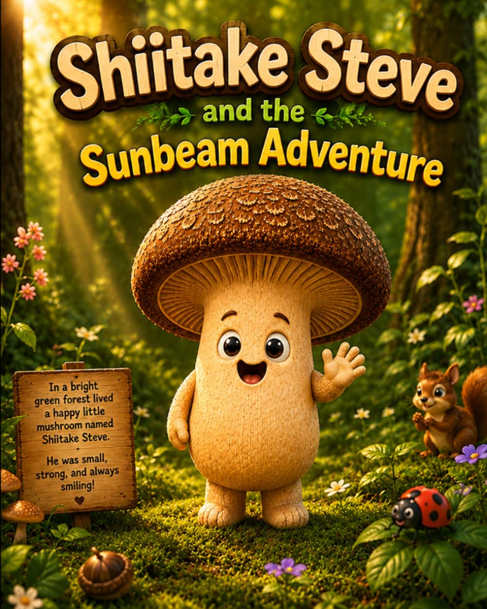 Shiitake Steve and the sunbeam adventure. (Portobello mushroom friends)
