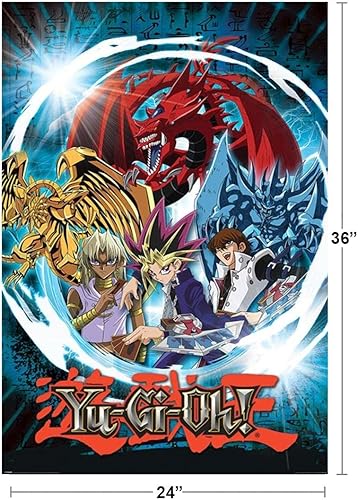 Miniatura 3 de Yu Gi Oh Unlimited Future Characters Japanese Manga Series Cool Wall Decor Póster impreso de 24 x 36 pulgadas