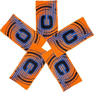 Captains Armband Soccer Football Captain Armbands for Multi-Sport - Pack of 5 Colour