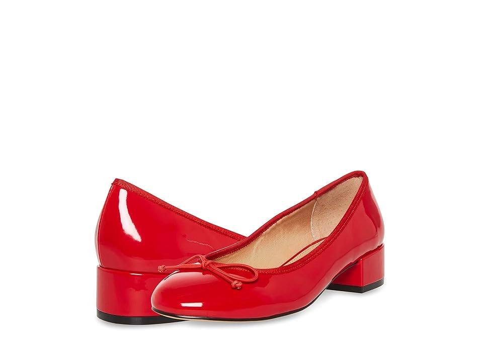 Steve Madden Cherish (Red Patent) Women's Shoes INTERNATIONAL SHIPPING