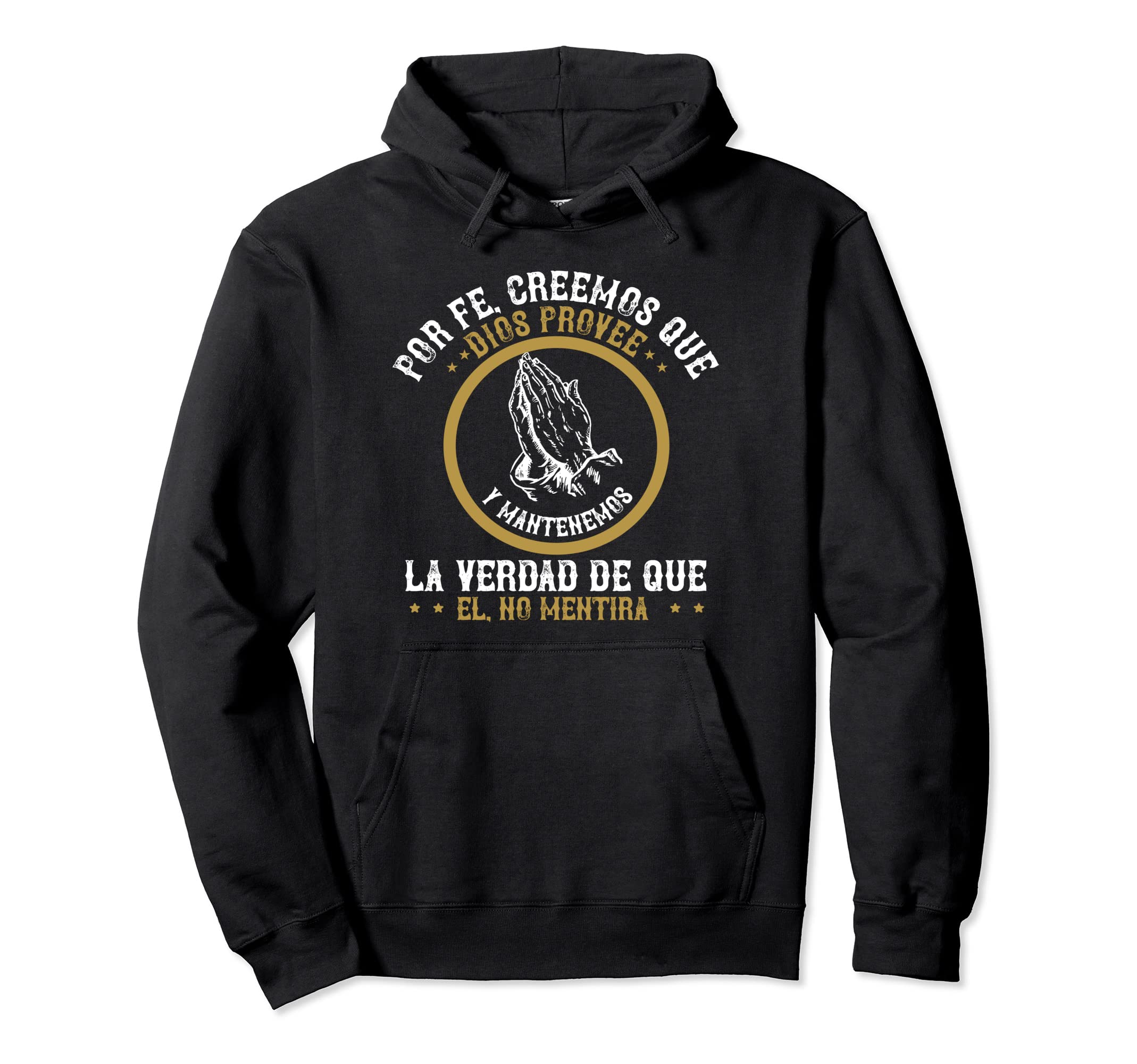 Ropa Cristiana Catolica Para Mujeres Hombre Dios Provee Pullover Hoodie