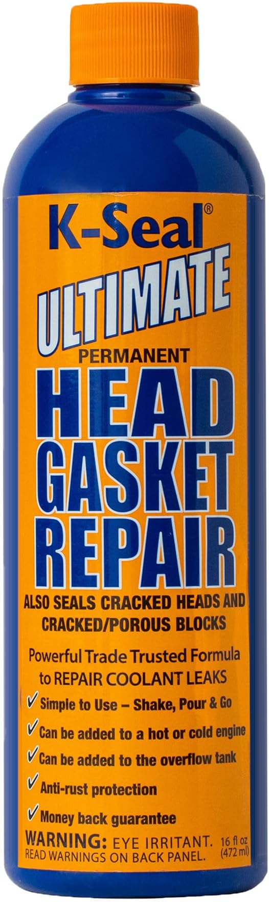 K-Seal Ultimate Head Gasket & Block Repair | Seal & Fix Coolant Leaks, 472ml