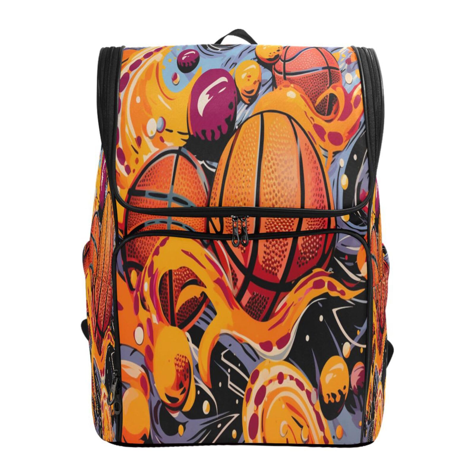 Basket-ball sac à dos étudiant de grande capacité pour garçons et filles - 7