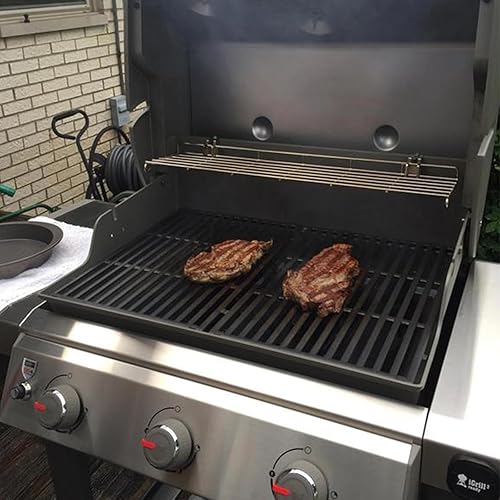 Miniatura 63 de Piezas de repuesto para parrilla Weber GS4 Spirit II 200 Series, Spirit II E-210, S-210 (control de montaje frontal), barras aromatizantes 7635