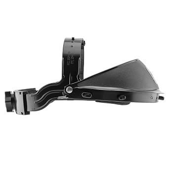Model K Headgear with Ratchet Suspension, Fits 12 In. to 15.5 In. Face Shields, Black