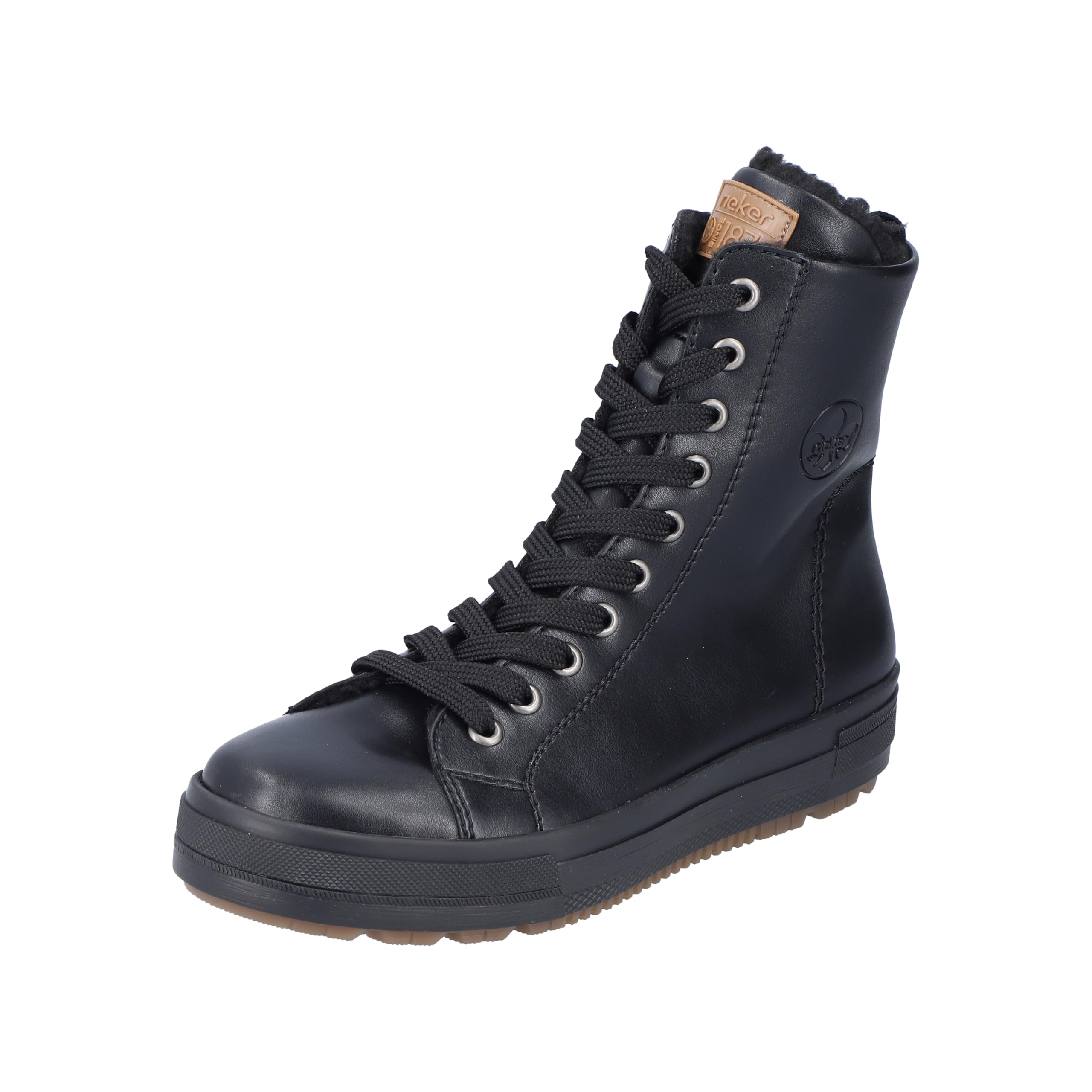 Rieker Women's N2709 Lace-Up Boots, black, 3.5 UK