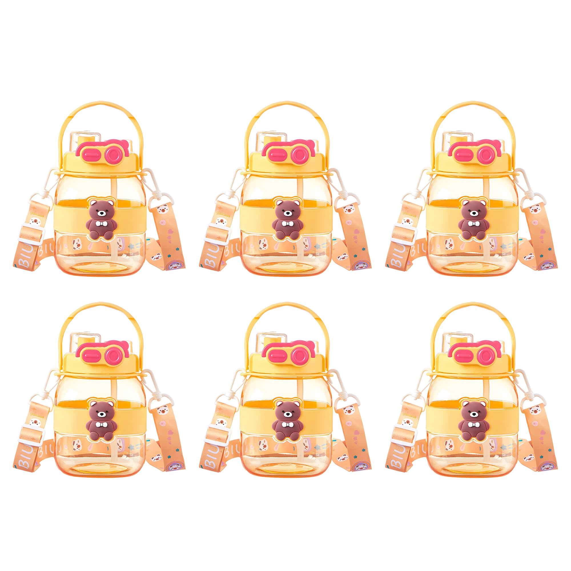 See full amazon price history chart for Kuber Industries Pack of 6 Kids Water Bottle With Straw |Cute Teddy Bear Sipper Water Bottle For Kids Boys Girls| Water Bottle with Locking Flip Lid | 1000 ML | Yellow | SYZ-7728B Kuber Industries Pack of 6 Kids Water Bottle With Straw |Cute Teddy Bear Sipper Water Bottle For Kids Boys Girls| Water Bottle with Locking Flip Lid | 1000 ML | Yellow | SYZ-7728B (B0D4V39KNZ) Amazon Price History, Amazon Price Tracker