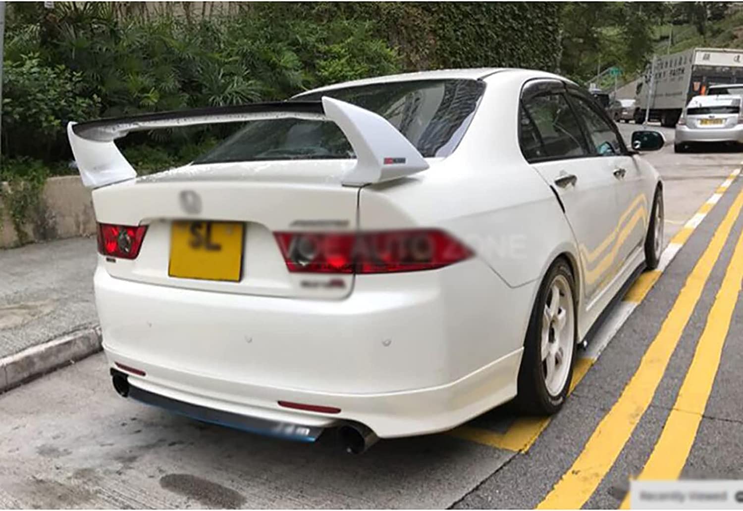 Fd2 Rear Spoiler Buy hippoca Car Rear Spoilers for Ho-nda Accord FD2 3DCK 2008-2013 ...