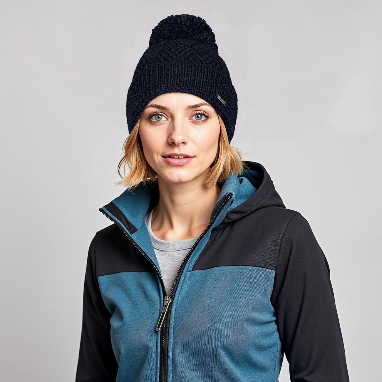 Giesswein Mütze - Gefütterte Merino Wintermütze