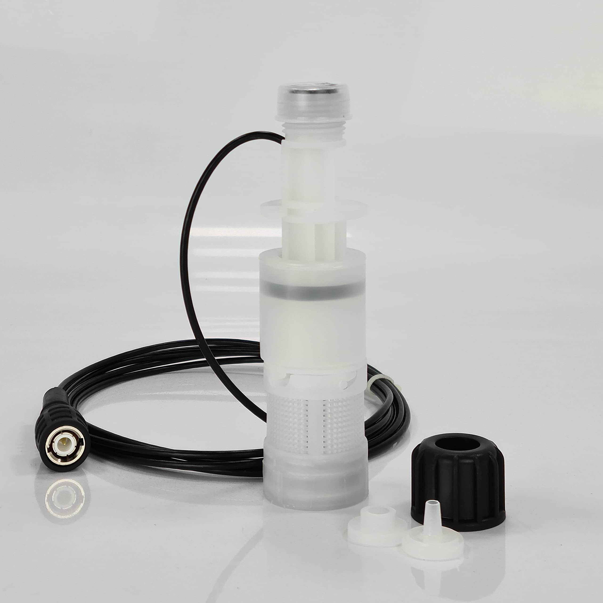 Bomba dosificadora de impulsos electromagnética de membrana con sonda de nivel, caudal constante. Hasta 6 L/H. 7 Bares de presión. Para su uso en piscinas, saunas, autolavados.