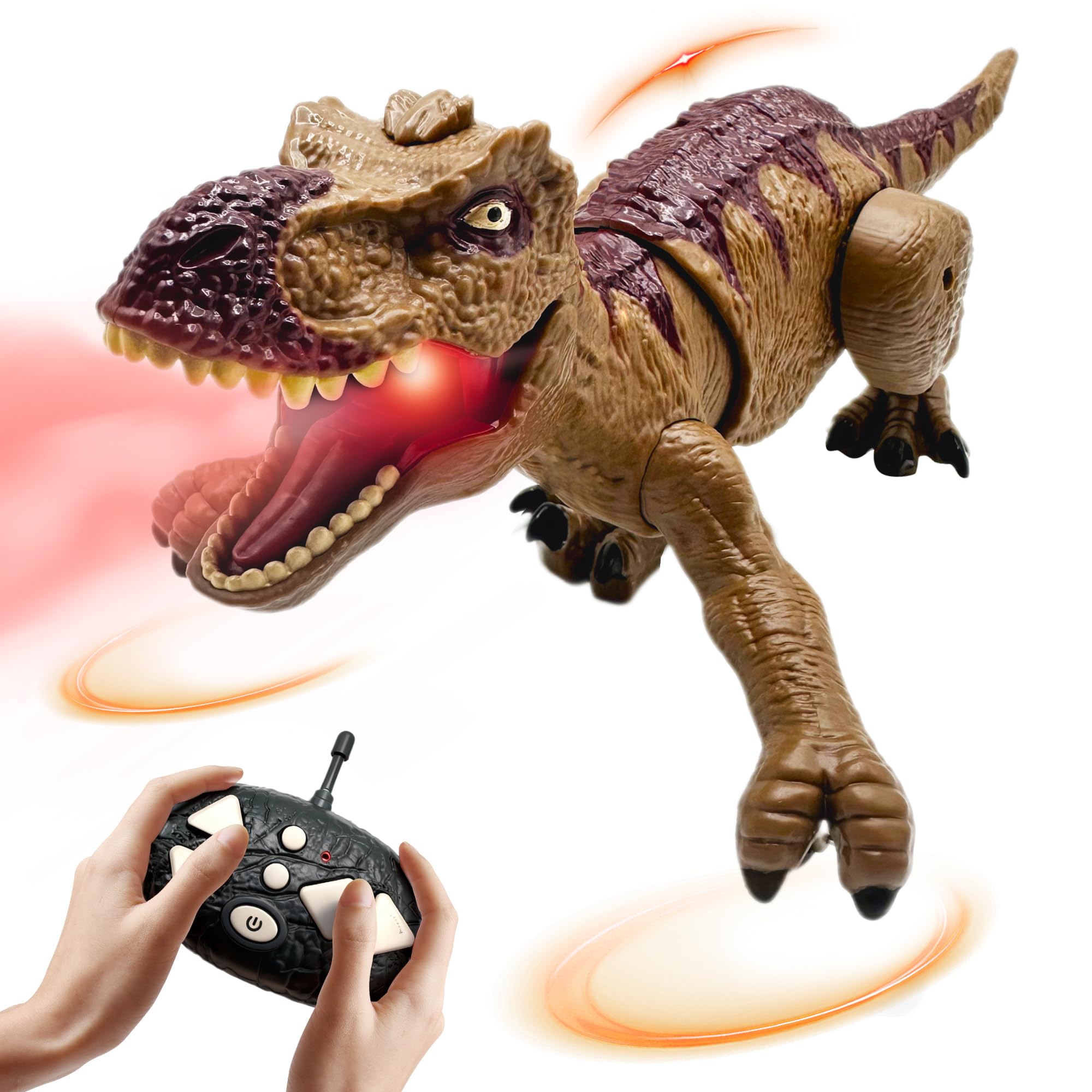 Remote Control T-Rex Dinosaur Toy - Kids Ages 3-12 -11
