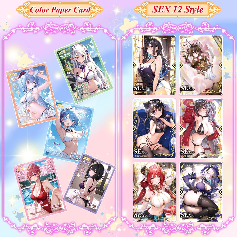 KUPAIDE Halloween Night - 1 Box, MEIKA Series TCG Anime Girl Cards Collection (WSJZY)