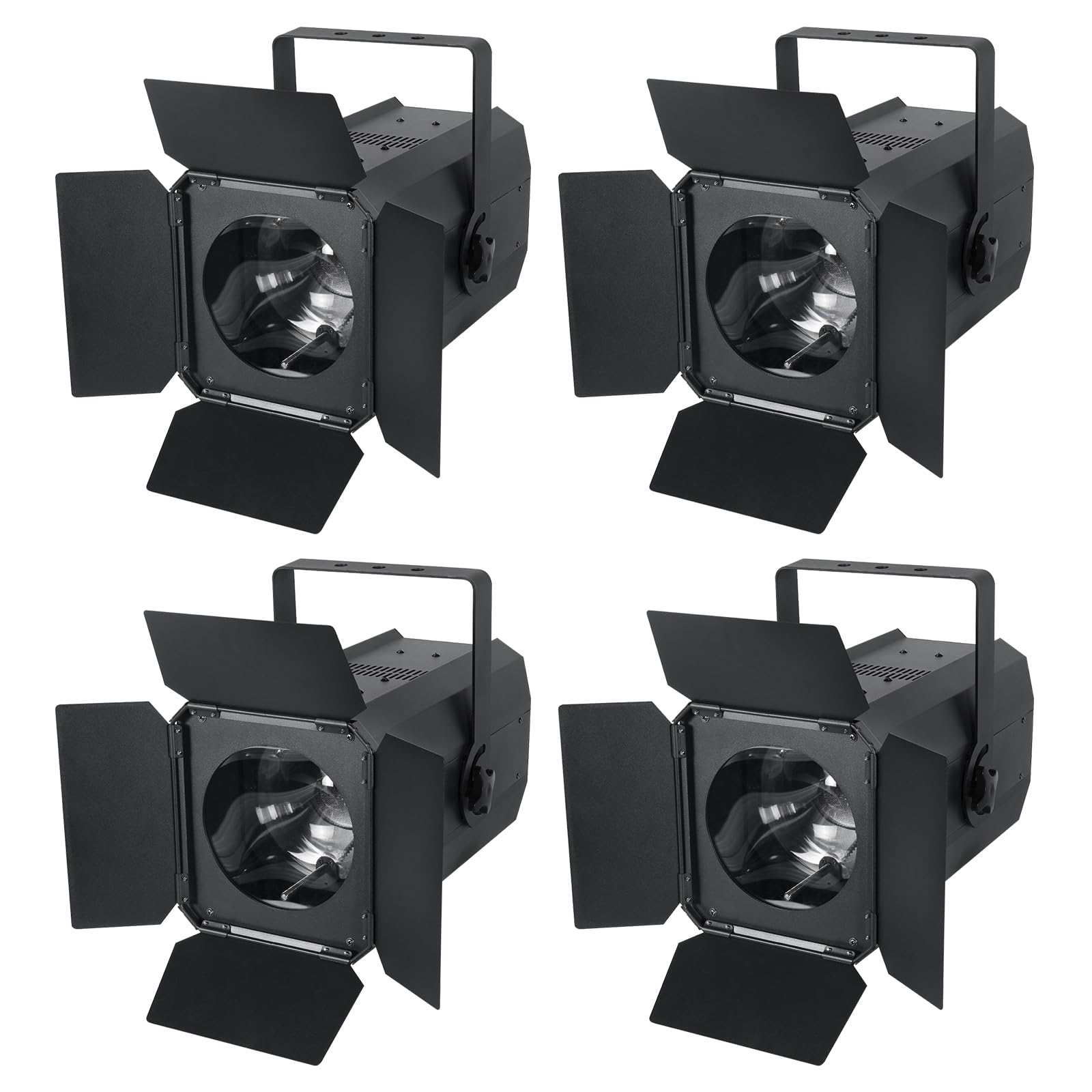 200W COB LED Par Strahler Scheinwerfer 3200k/5600k Bühnenlicht Weiß/Warmweiß dmx512 Spotlight für Bühne Club Party Lichttechnik Hochzeit Beleuchtung Partylicht-4PCS