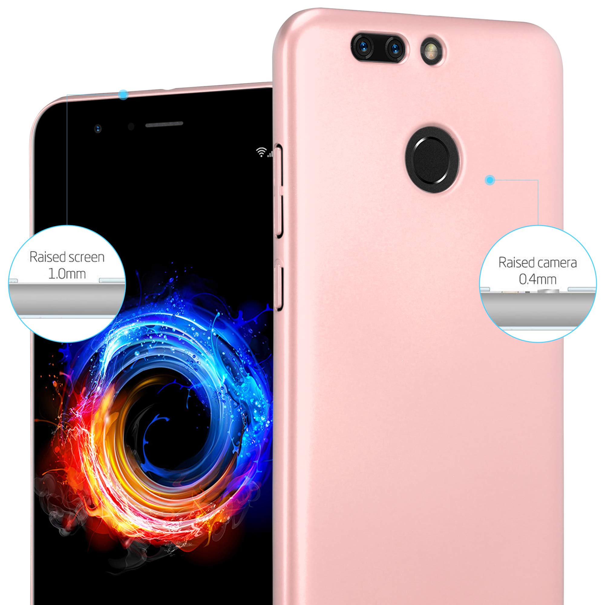 Cadorabo custodia per Honor X8 5G cover cover per cellulare in silicone liquido, antigraffio e antiurto