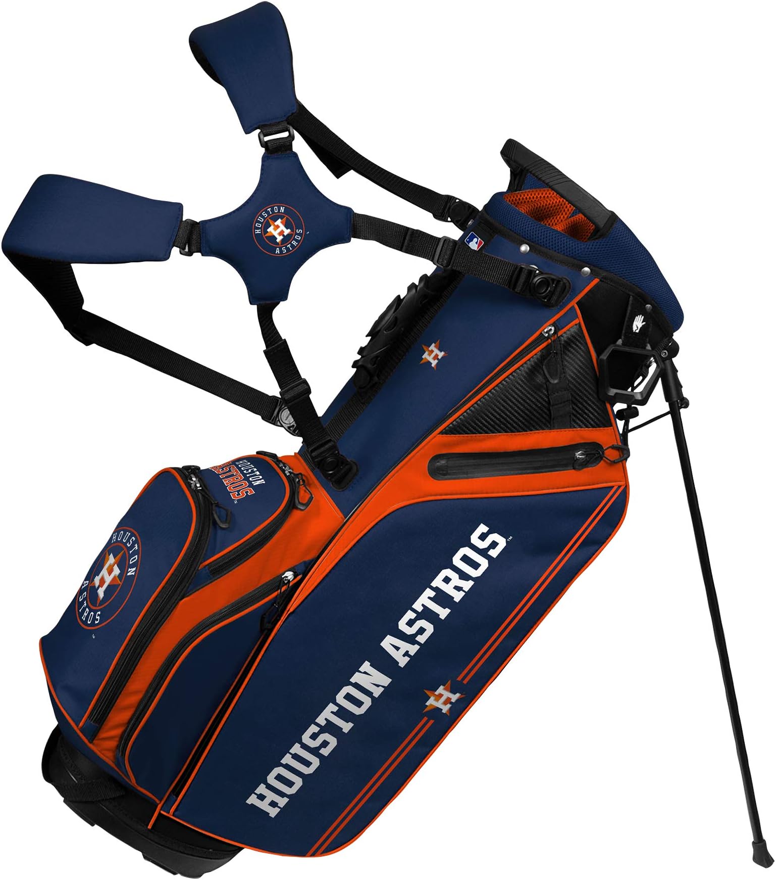 Team EffortLos Angeles Lakers Caddie Carry Hybrid Golf Bag