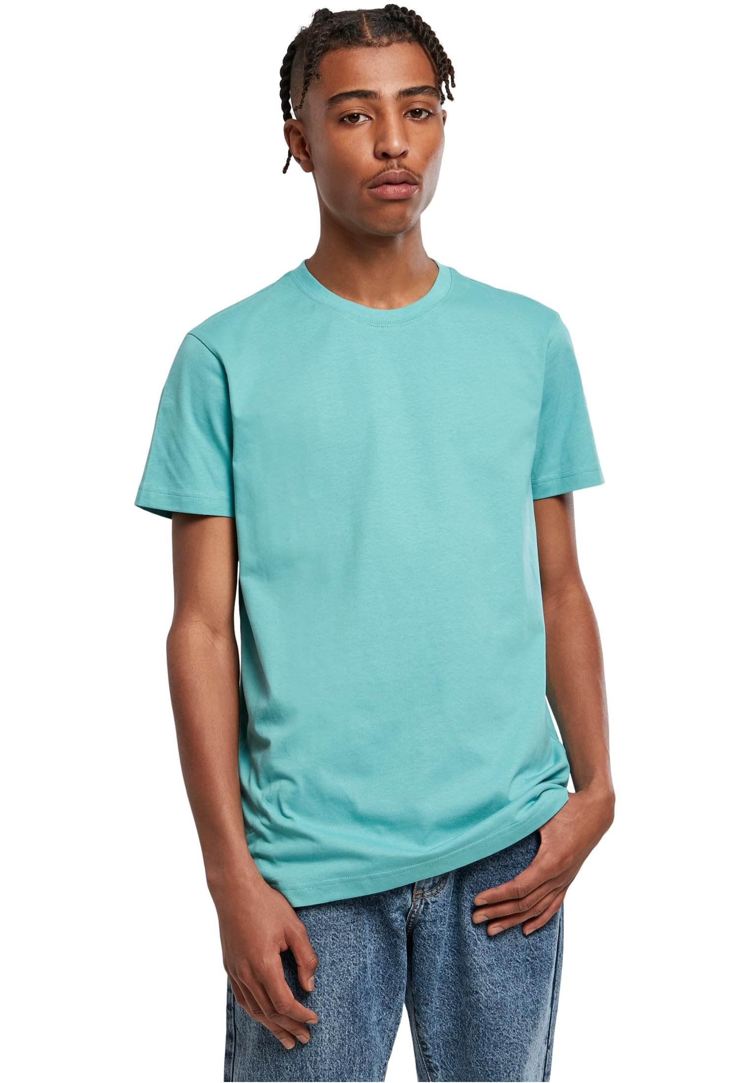 Urban Classics Men's Basic Tee T-Shirt, Glass, XXL