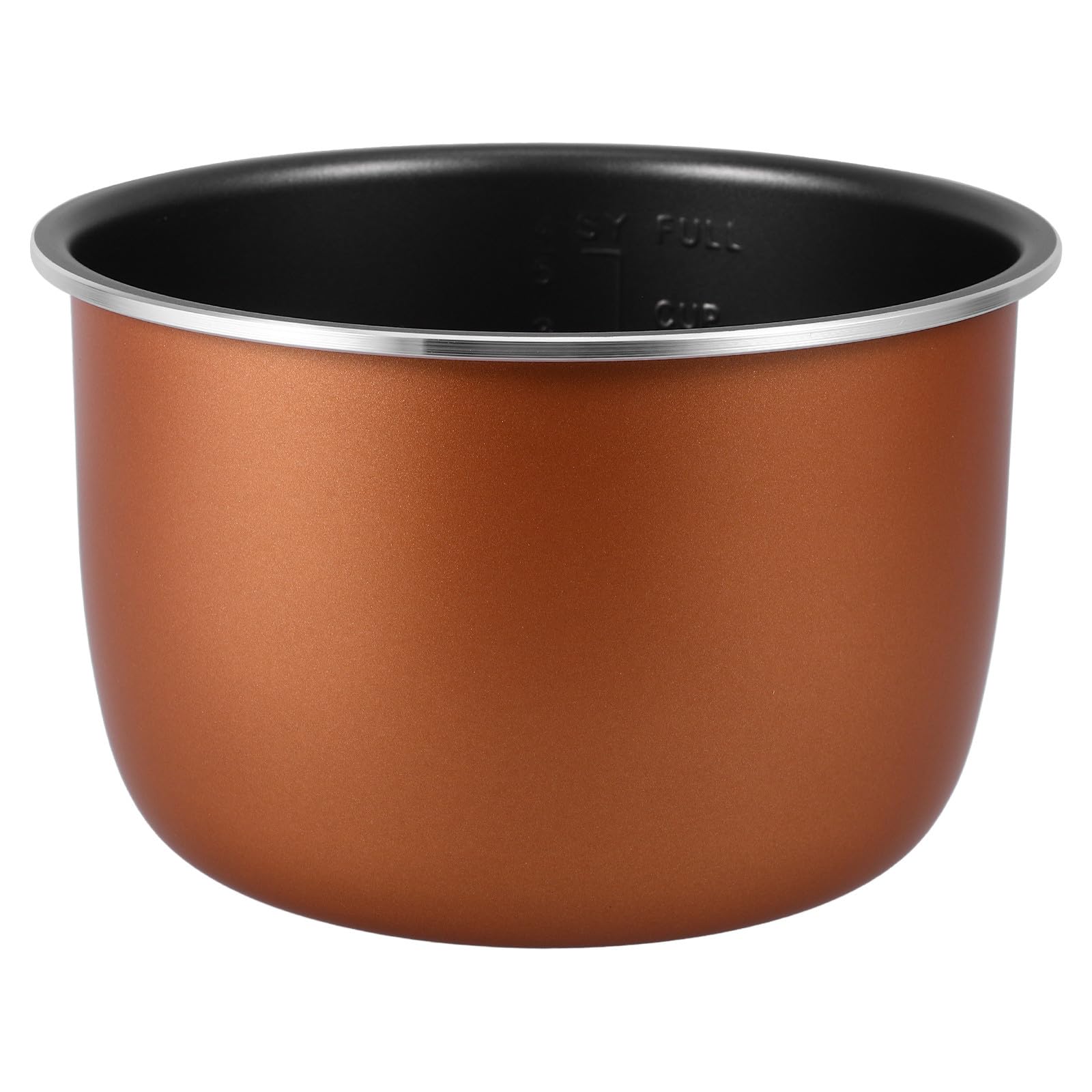 Revestimiento Interior de 4l Antiadherente de Olla Eléctrica de Aleación de para Reemplazo de Cubeta Interior en Olla Rápida de Cocina