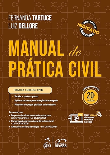 Manual de Prática Civil - 20ª Edição 2025