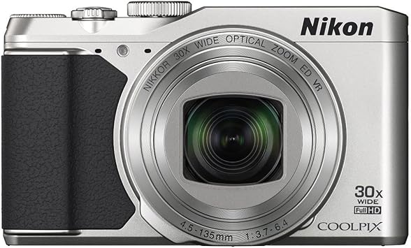 Nikon COOLPIX S9900 Digital Camera with 30x Optical Zoom and Built-In Wi-Fi Silver