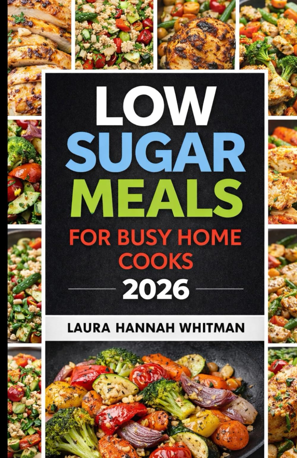 LOW SUGAR MEALS FOR BUSY HOME COOKS 2026: Simple Low Sugar Cooking for Everyday Life. Practical home recipes, steady routines, and balanced meals for consistent energy without dieting or extremes