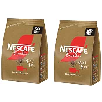 Amazon | ネスカフェ エクセラ すっきり華やぐ 105g×2袋