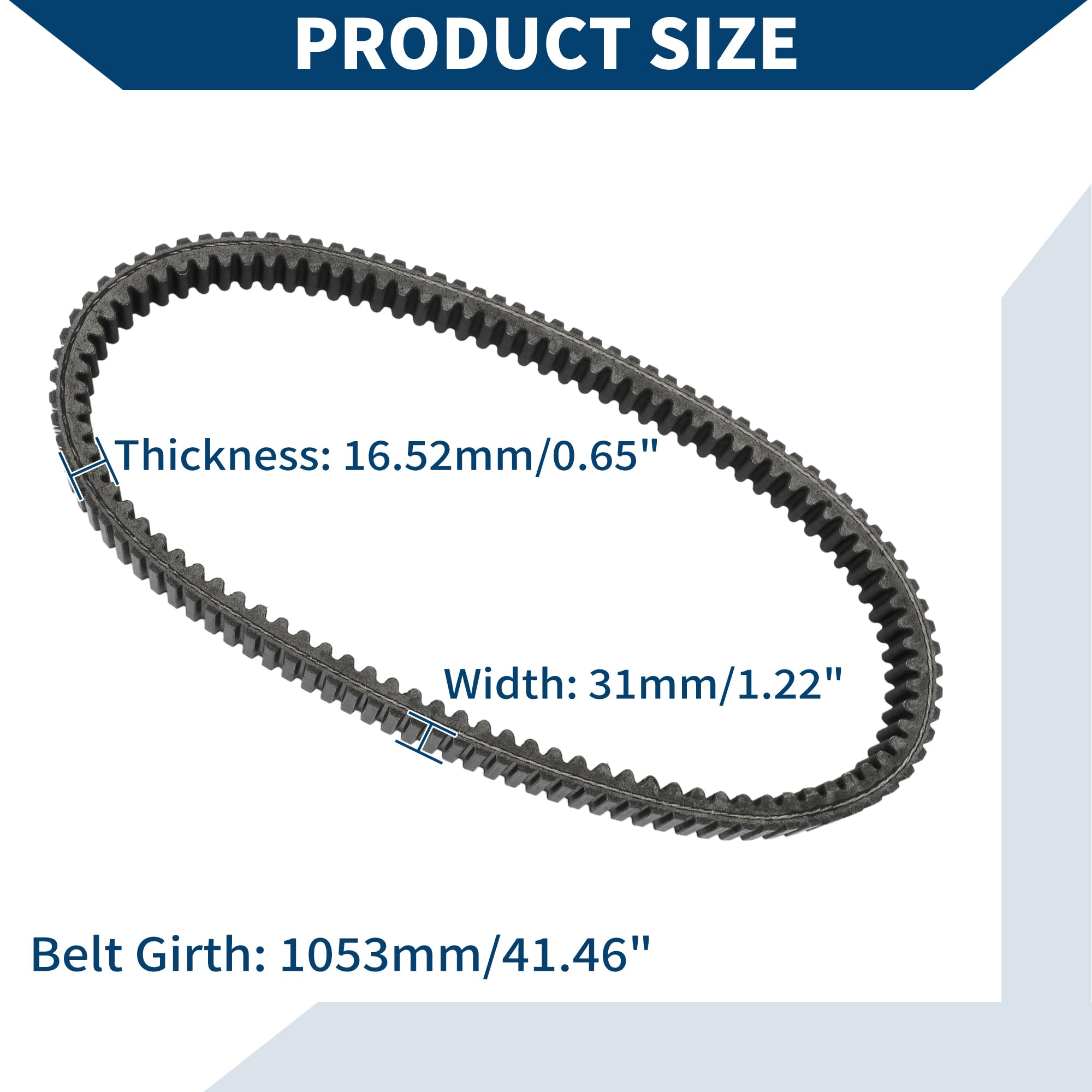 Antriebsriemen Für Polaris ATV UTV - 3211077 Ersatzriemen Sportsman Ranger