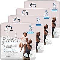 Vista 8 de Marca Yaxa - Mama Bear Pañales de Protección Suave - Talla 5, 31 Unidades, Pañales Desechables Premium Hipoalergénicos para Bebé, Blanco y Cloud