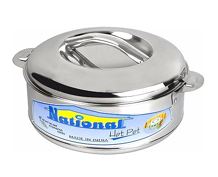 NATIONAL HOTPOT STAINLESS STEEL CASSEROLE (1500 ML)