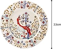 Vista 7 de iittala Taika Plato, blanco, 8.7 pulgadas (8.7 in)
