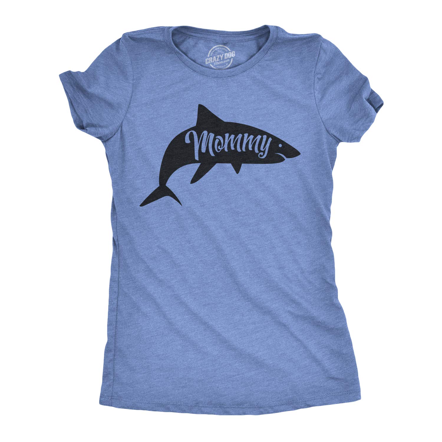 Womens Mommy Shark T Shirt