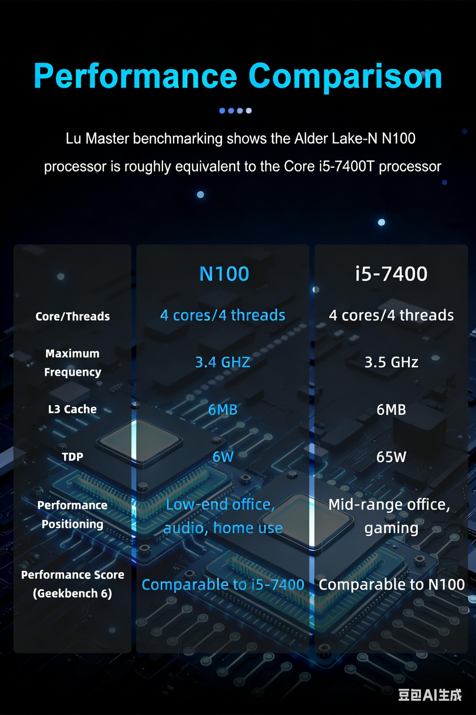 youyeetoo K1 - Intel N100 x86 Single Board Computer, Windows 10/11 Linux Mini PC, 4K Dual Media Server, 2X Gbe RJ45, M.2 2280 NVMe/SATA 3.0 SSD, Dev Board für AI IoT Edge (SOM Kit, 8+128GB)
