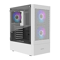 GAMDIAS ATX Talos E3 Mesh RGB con Pannelli in Vetro (Bianco)