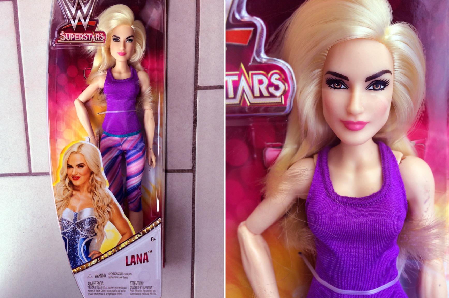 WWE Superstars Puppe Lana Von Mattel – Ca. 30 Cm, Bewegliche Actionfigur, Modebewusst, Mit Outfit Und Schuhen – Für Fans Ab 3 Jahren