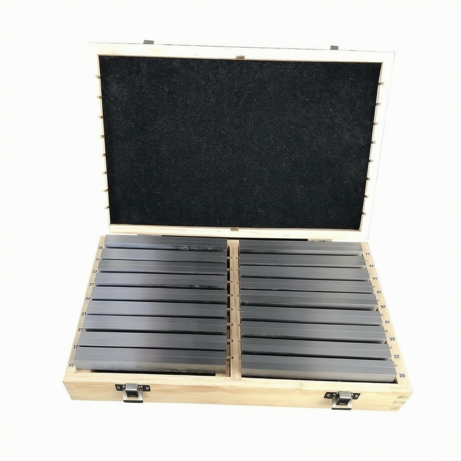 Juego Bloques Bloques Niveladores Con | Bloques bloques niveladores con Estuche Madera, Rectificado,