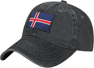 Embroidered Washed Baseball Cap for Men Women