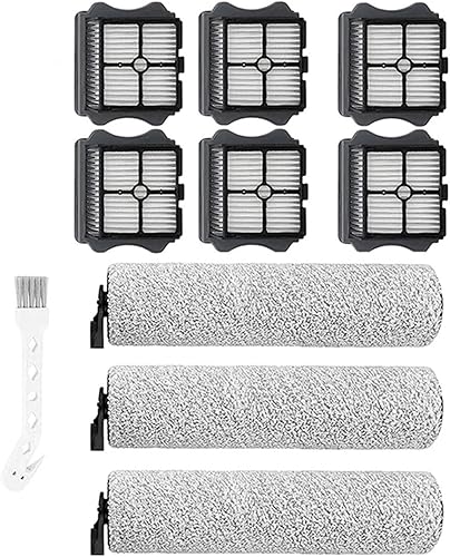 Miniatura 2 de Rodillo de cepillo y filtro, compatible con TINECO IFLOOR 3 / Floor ONE S3 inalámbrico para lavadora de piso seco y húmedo piezas de aspiradora de