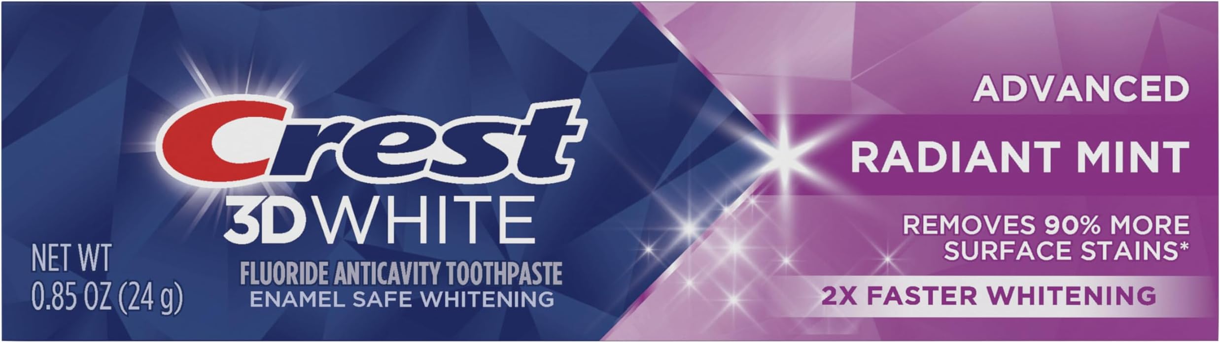 Crest Toothpaste 3D whitening RAD Mint