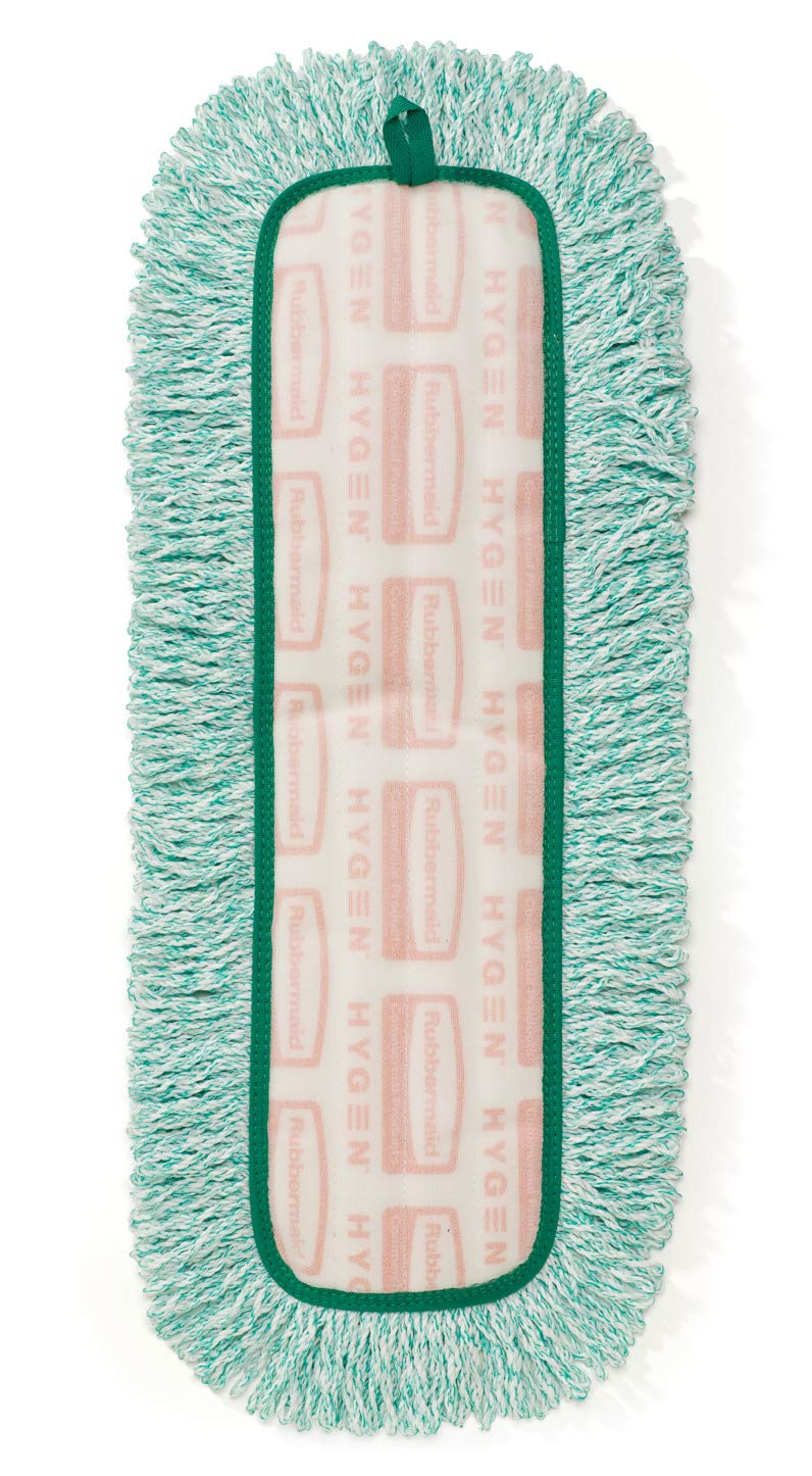 Rubbermaid Commercial Products 18 In. L Dust Pad With Fringe Microfiber In Green (6/Carton - View #3