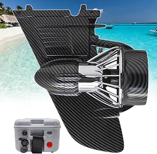 Kit De Aleta Eléctrica para Tabla De Paddle Surf: Propulsor Portátil para Kayak con Control Remoto Tipo Reloj,4-5 Horas De Navegación,Velocidad Máxima De 7,5 km/h. Mejora Tu Sup/Kayak