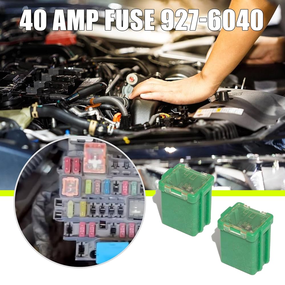 Amazon.com: 40 Amp Fuse Green 927-6040 9276040 6E5Z-14526-CA