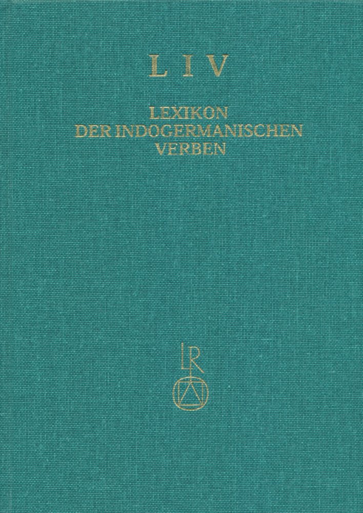 Amazon | LIV, Lexikon der indogermanischen Verben | Rix, Helmut | Words ...