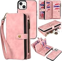 Vista 55 de TwoHead Funda tipo cartera para iPhone 12 Pro Max con tarjetero, funda magnética desmontable para teléfono 12 Pro Max, piel sintética, a prueba