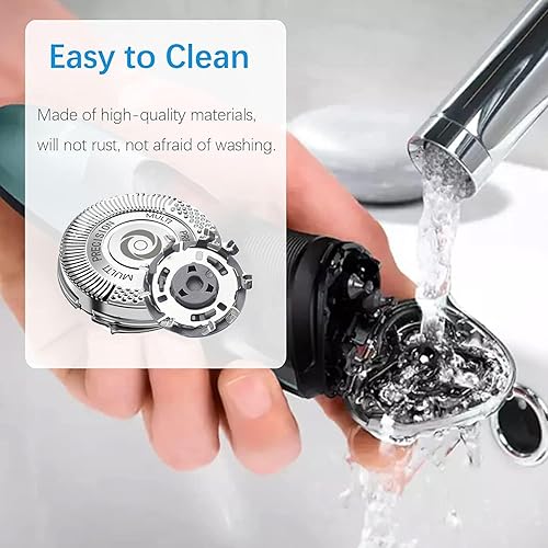 Miniatura 16 de Cabezales de repuesto HQ8 compatibles con la afeitadora Philips Norelco Aquatec, cuchillas HQ8 para afeitadoras Philips Norelco Aquatec para PT720